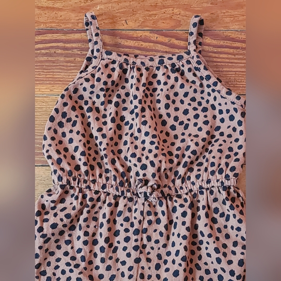 Leopard print Romper  12-18 month - Picture 2 of 5